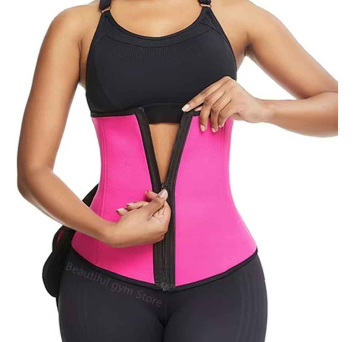 SET 2 FAJAS REDUCTORA MOLDEADORA NEOPRENO SOPORTE LUMBAR LAU - 6