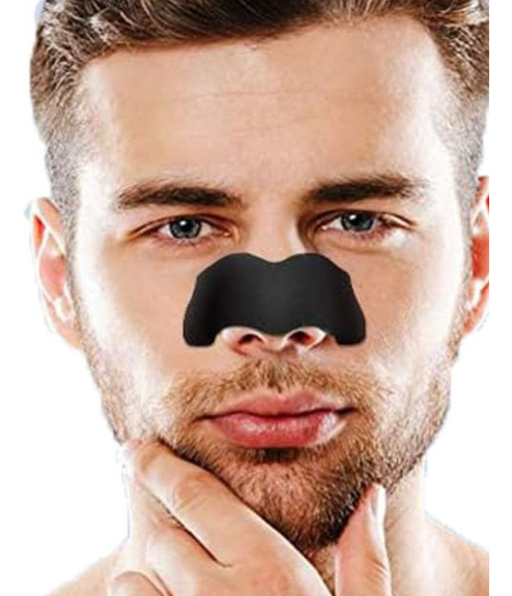 SET 3 MASCARILLAS CARBON TIRAS FACIAL LIMPIEZA PROFUNDA LAU - 4