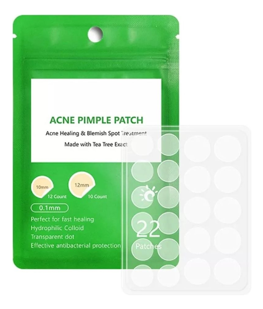 SET 4 PARCHES PARA ACNE INVISIBLE ABSORBENTE CORRECTOR LAU - 5