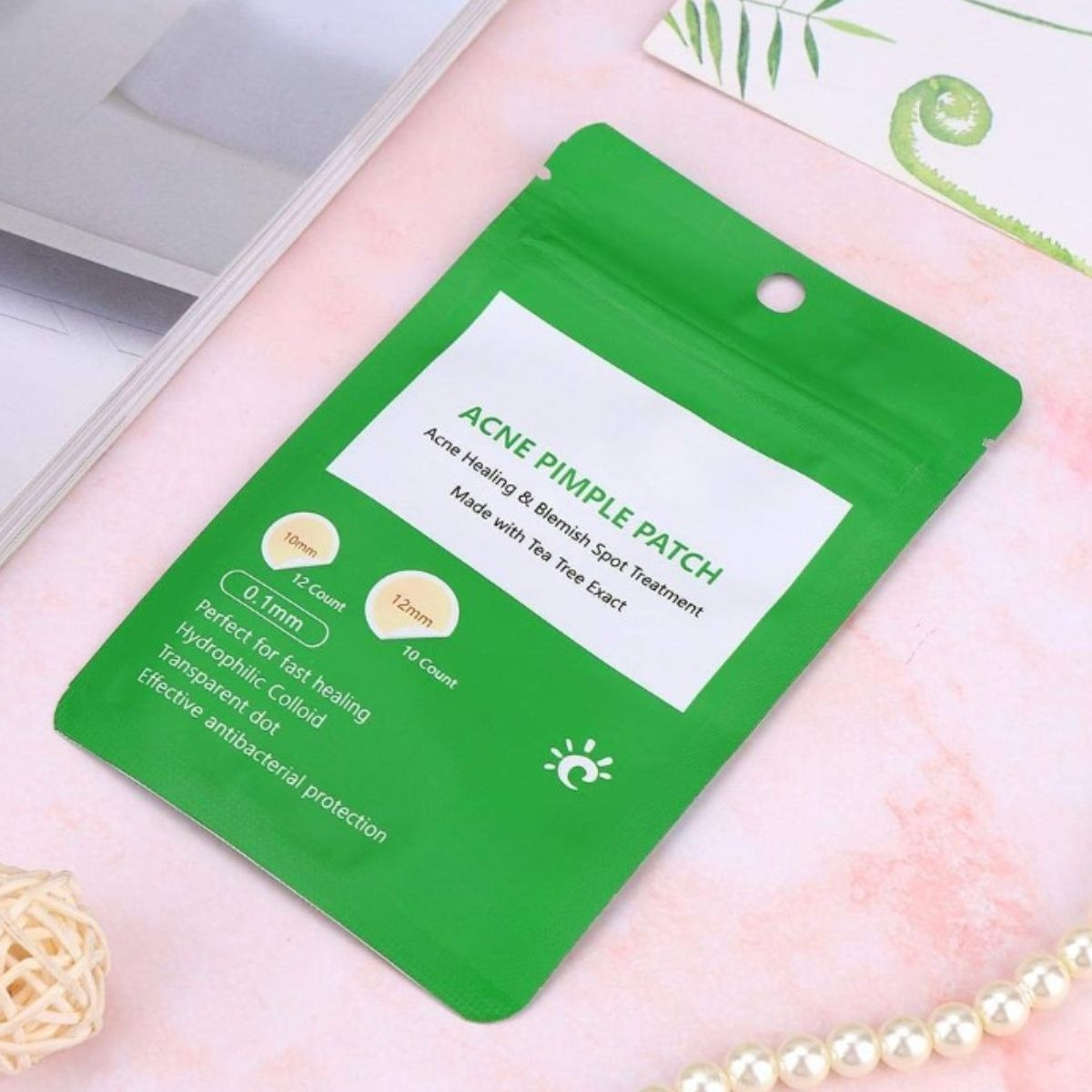 SET 4 PARCHES PARA ACNE INVISIBLE ABSORBENTE CORRECTOR LAU - 6