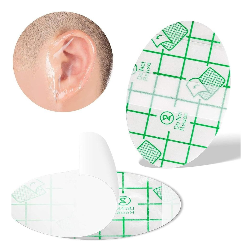 SET 5 PARCHES FUNDAS IMPERMEABLES PROTECCION PARA OIDOS LAU - 5