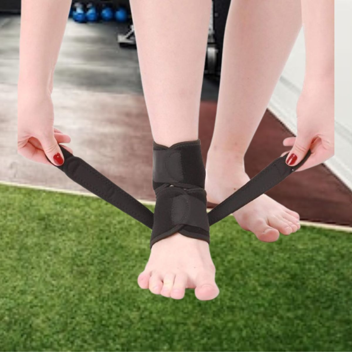 SET 3 TOBILLERA DE COMPRESION NEOPRENO AJUSTABLE LAU - 8
