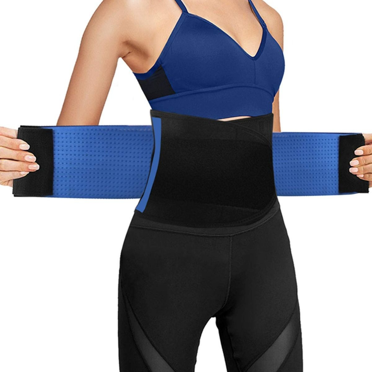 SET 2 FAJAS MOLDEADORA REDUCTOR CINTURA HOMBRES MUJERES LAU - 5