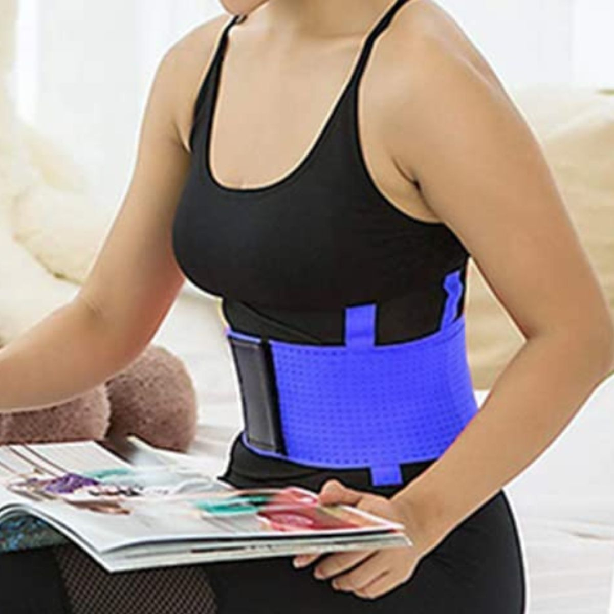 SET 2 FAJAS MOLDEADORA REDUCTOR CINTURA HOMBRES MUJERES LAU - 8