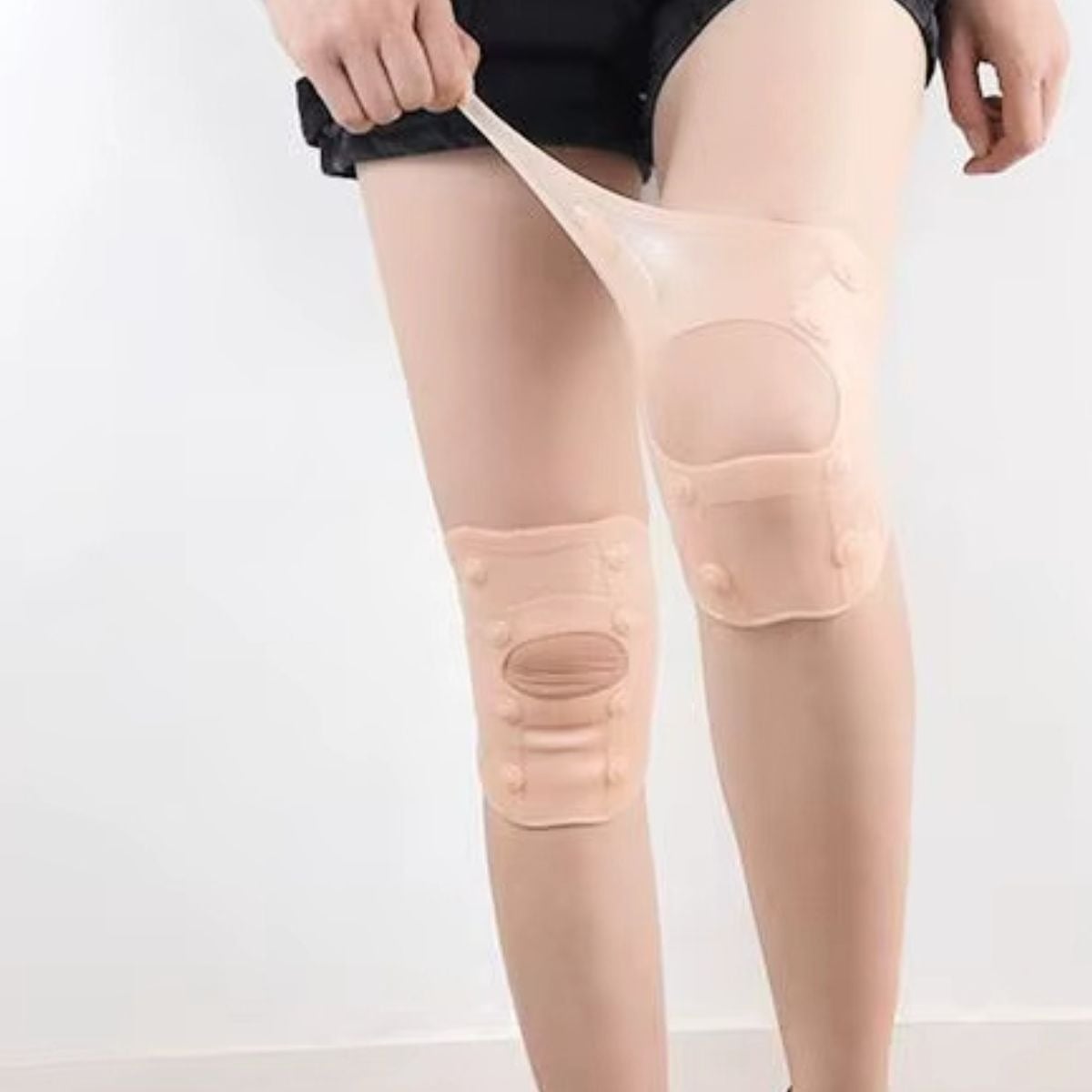 SET 3 RODILLERAS DE COMPRESION ANTIDESLIZANTE EJERCICIO LAU - 4