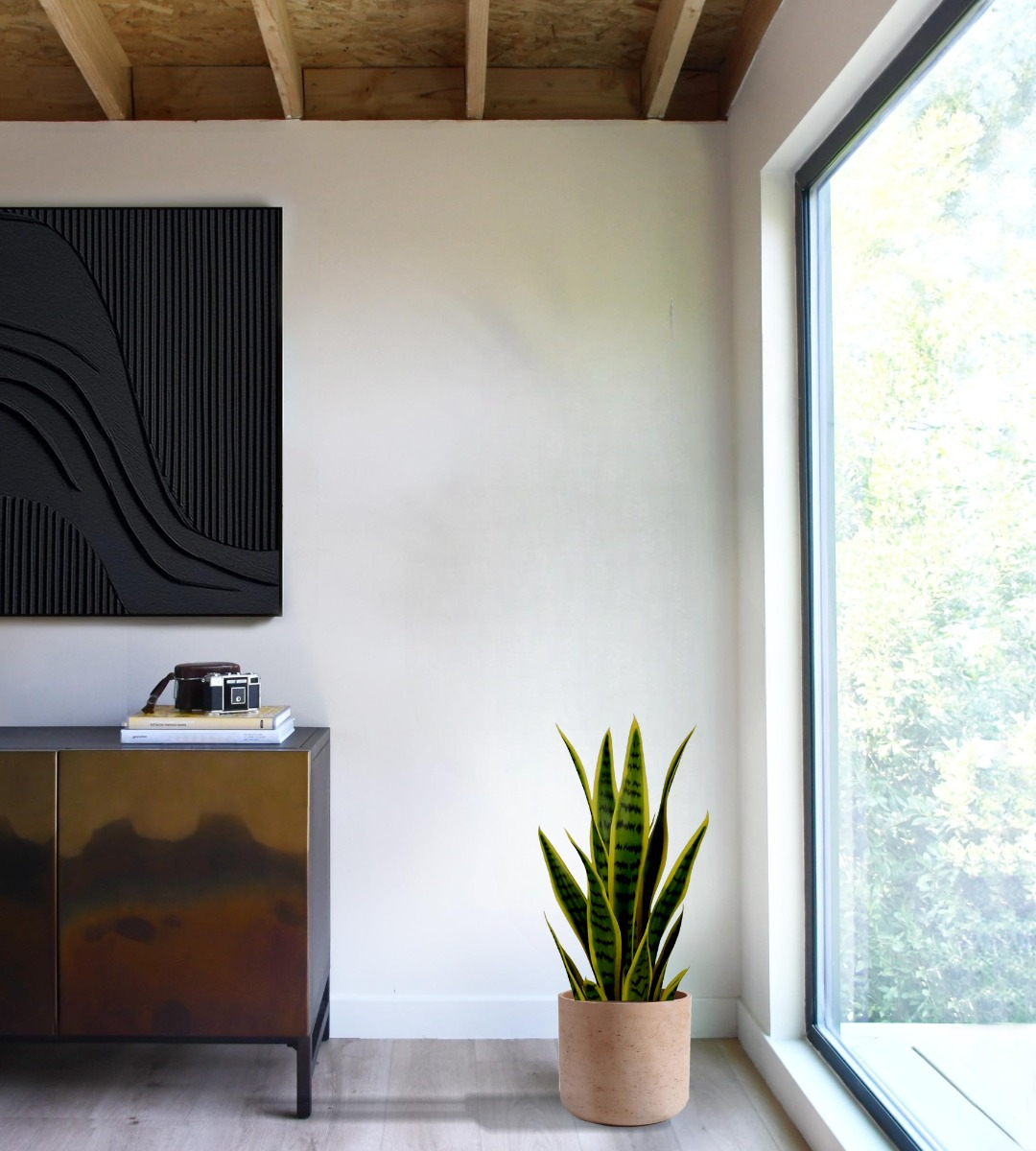 PLANTA ARTIFICIAL DECORATIVA CREATIVA MACETA HOGAR JHN - 10