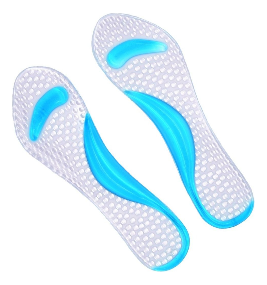 SET 3 PLANTILLAS ORTOPEDICAS GEL ALIVIO FASCITIS PLANTAR LAU - 1
