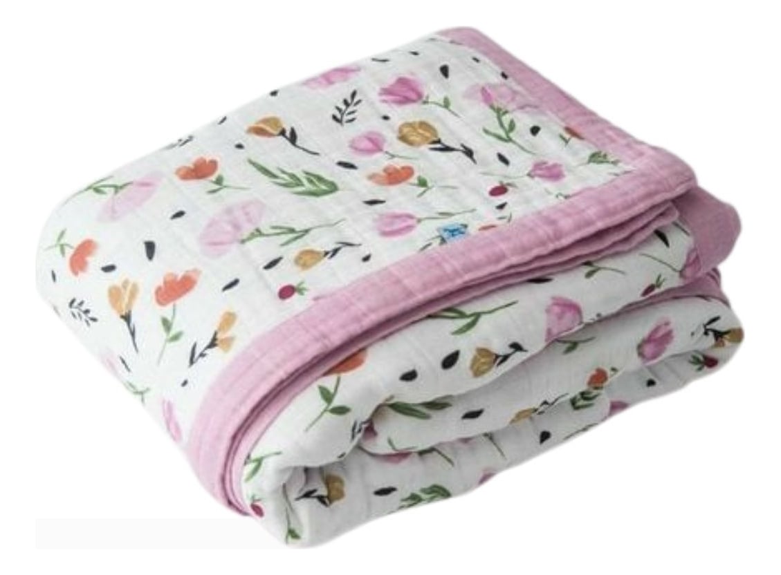 MANTA DE APEGO MUSELINA SUAVE LIGERA PARA BEBE LAU - 1