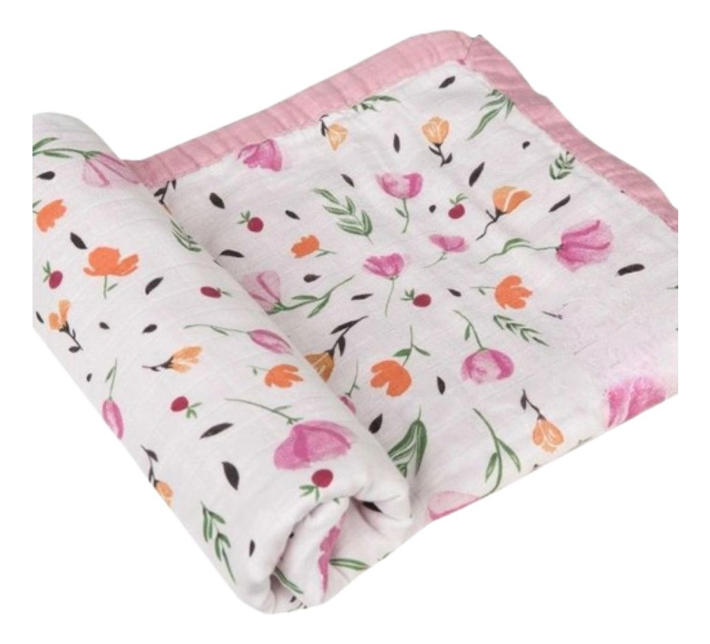 MANTA DE APEGO MUSELINA SUAVE LIGERA PARA BEBE LAU - 5