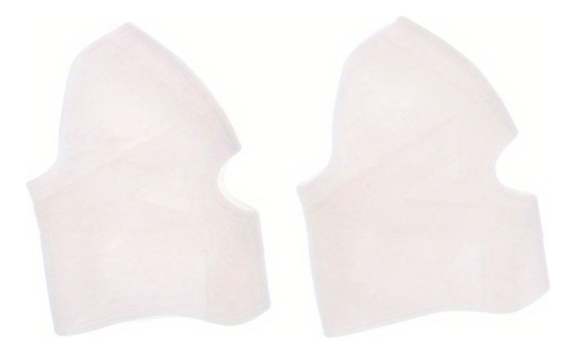 SET 4 RODILLERA DE SILICONA SOPORTE ELASTICA TERAPEUTICO LAU - 1