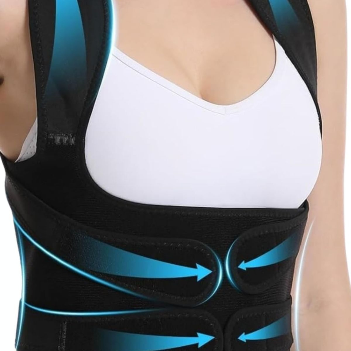 FAJA CORRECTOR DE POSTURA SOPORTE ESPALDA ALIVIO DOLOR LAU - 5