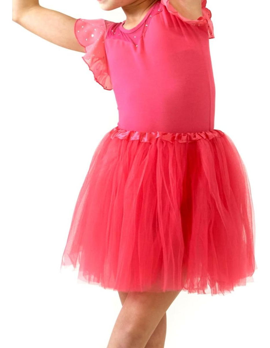 SET 3 FALDA TUTU INFANTIL  DANZA BAILE CARNAVAL FIESTA LAU - 2