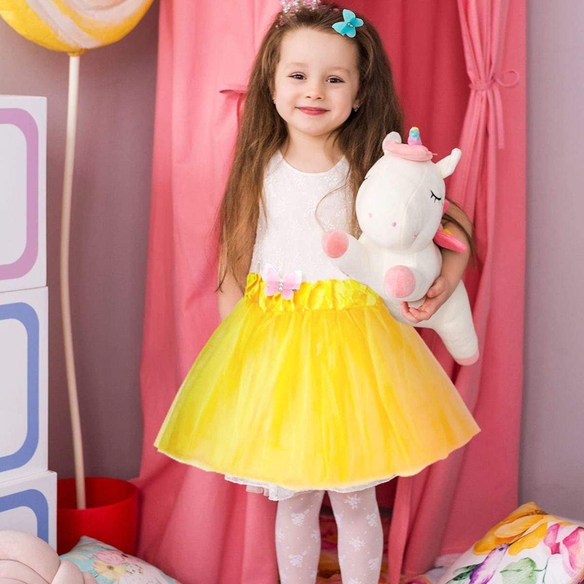 SET 3 FALDA TUTU INFANTIL  DANZA BAILE CARNAVAL FIESTA LAU - 3