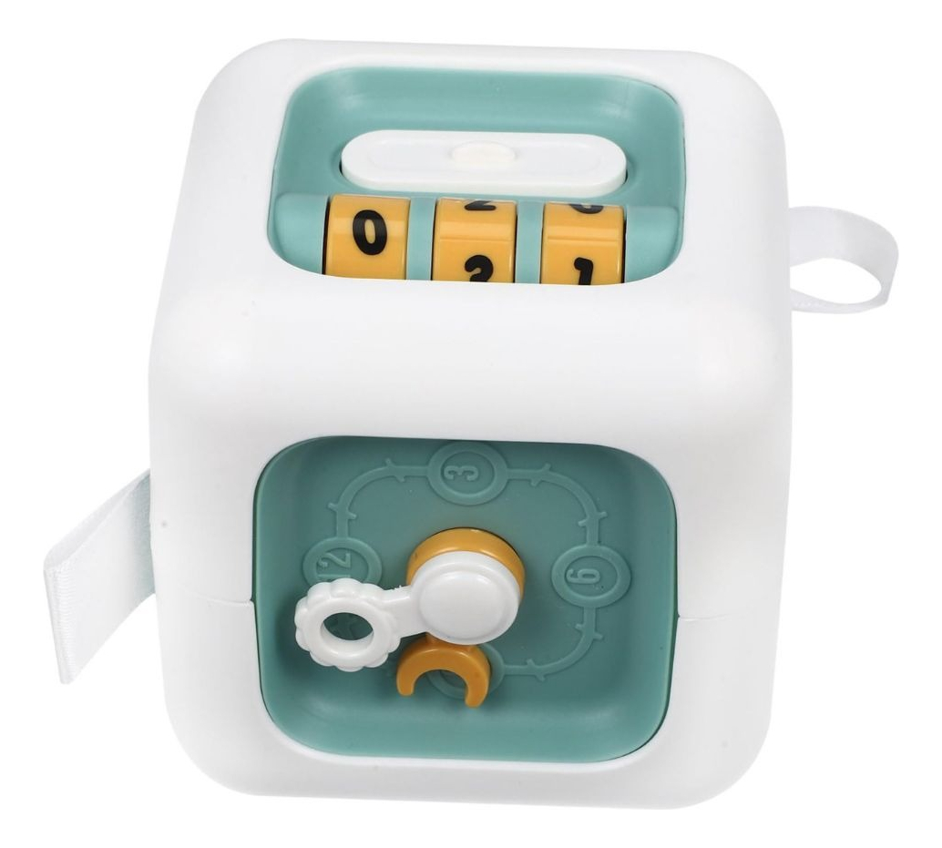 SET 2 JUGUETE CUBO DIDACTICO SENSORIAL ACTIVIDADES BEBE LAU - 1