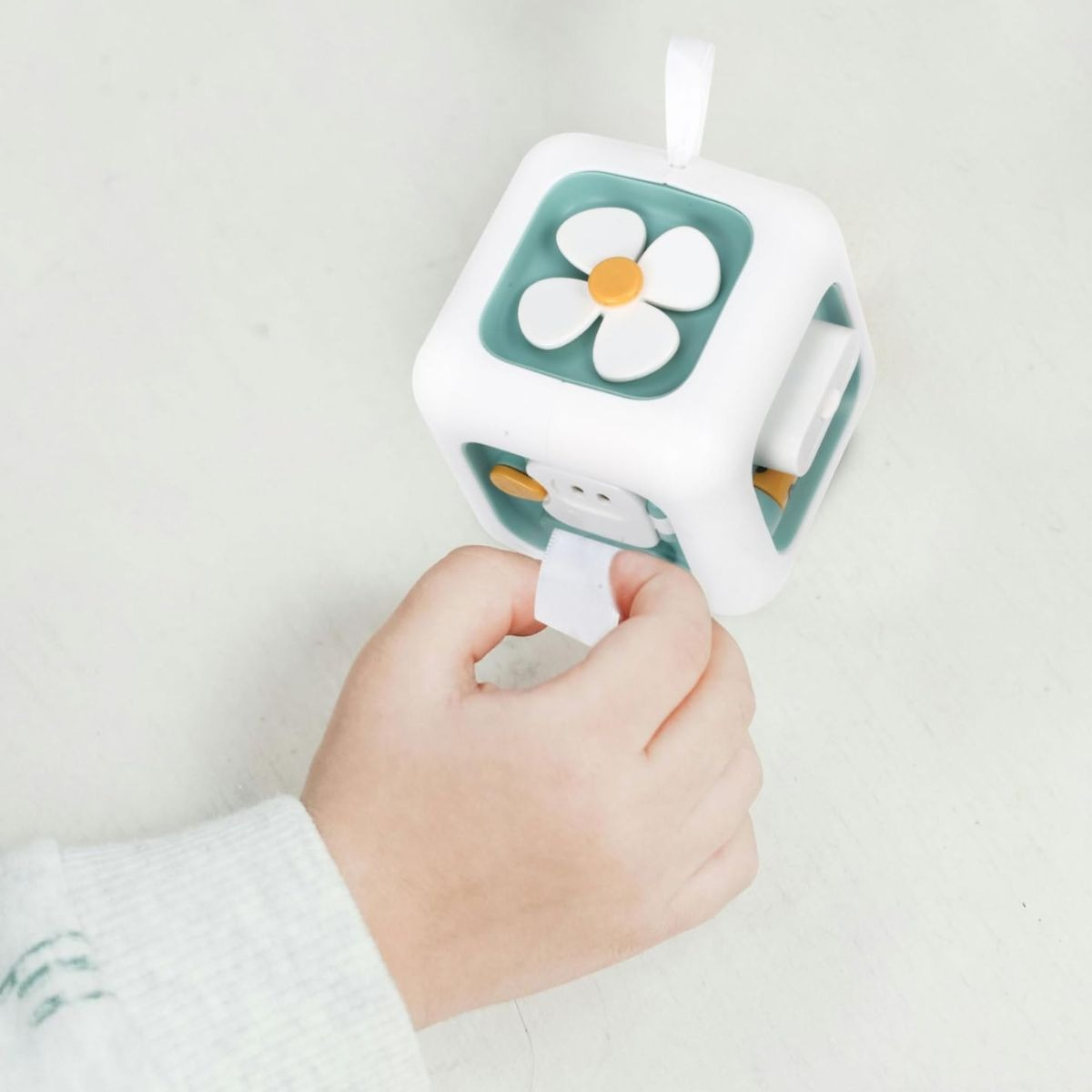 SET 2 JUGUETE CUBO DIDACTICO SENSORIAL ACTIVIDADES BEBE LAU - 9