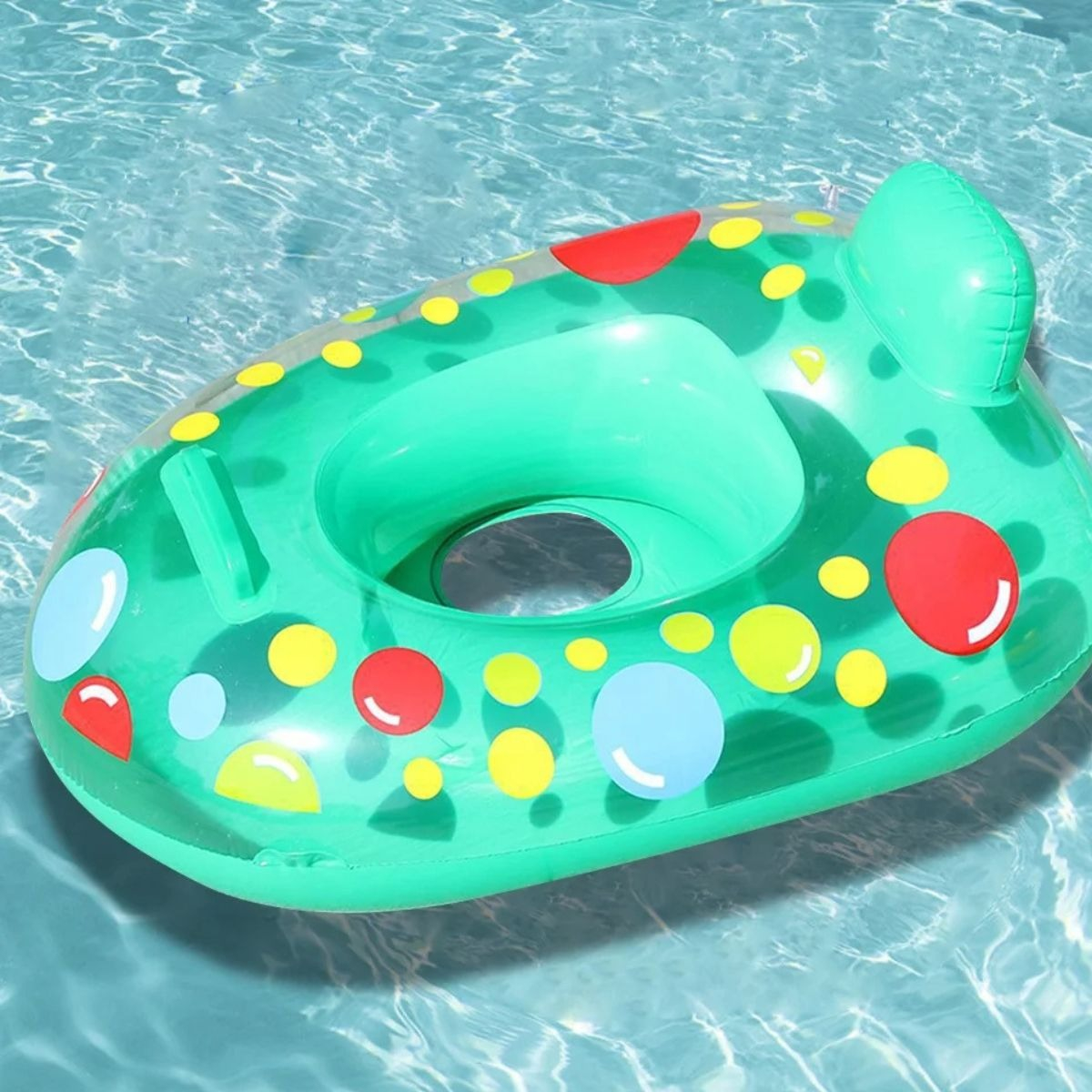 SET 3 FLOTADOR INFLABLE DE PISCINA PLEGABLE NIÑOS VERANO LAU - 2