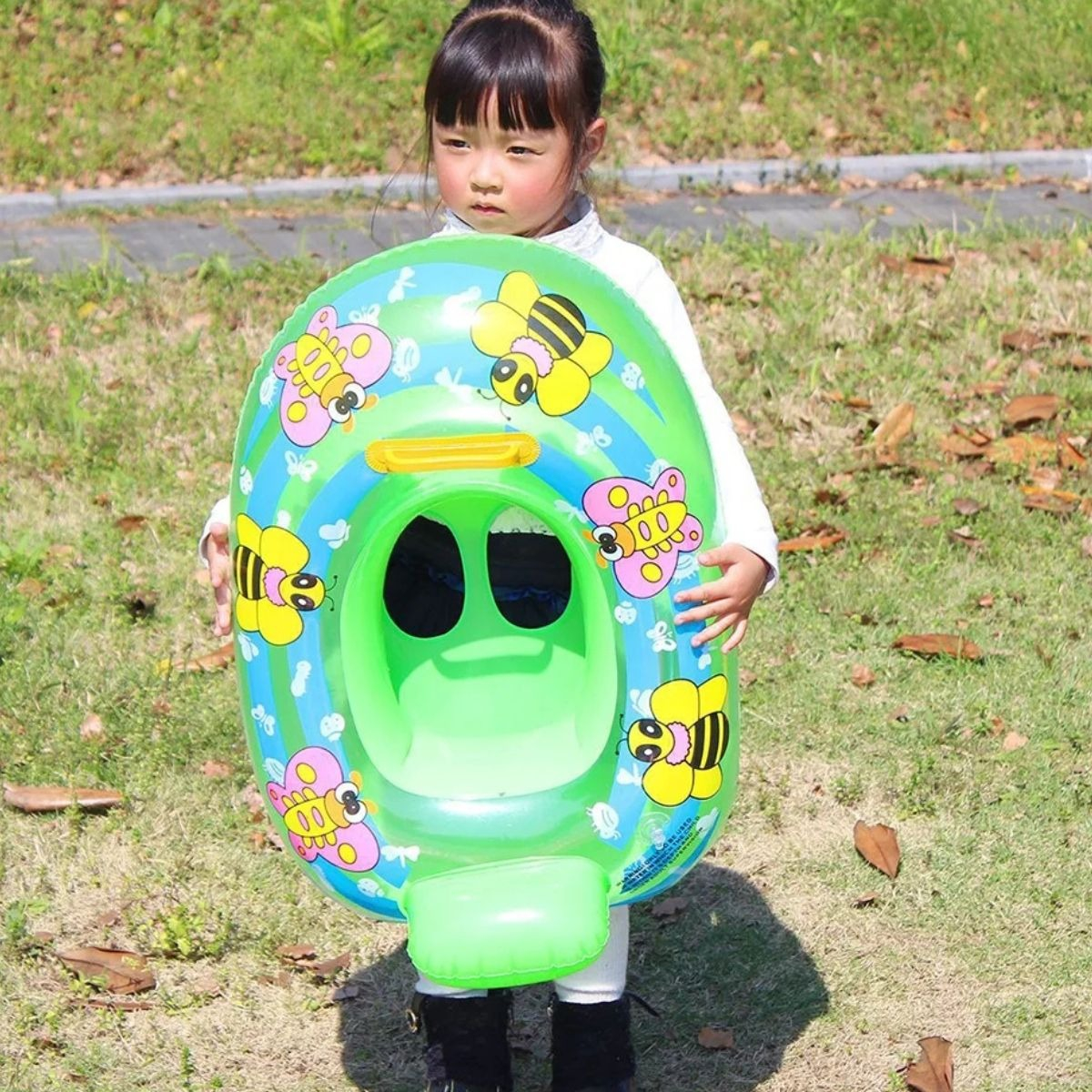 SET 3 FLOTADOR INFLABLE DE PISCINA PLEGABLE NIÑOS VERANO LAU - 5