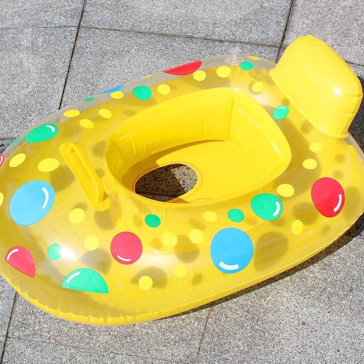 SET 3 FLOTADOR INFLABLE DE PISCINA PLEGABLE NIÑOS VERANO LAU - 8