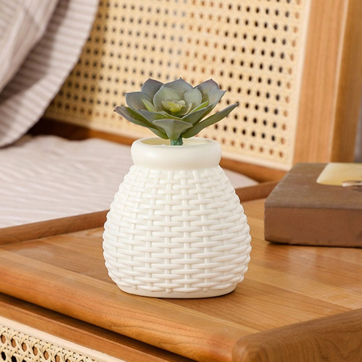 SET 8 FLOREROS DECORATIVO ESTILO NORDICO MODERNO HOGAR LAU - 2