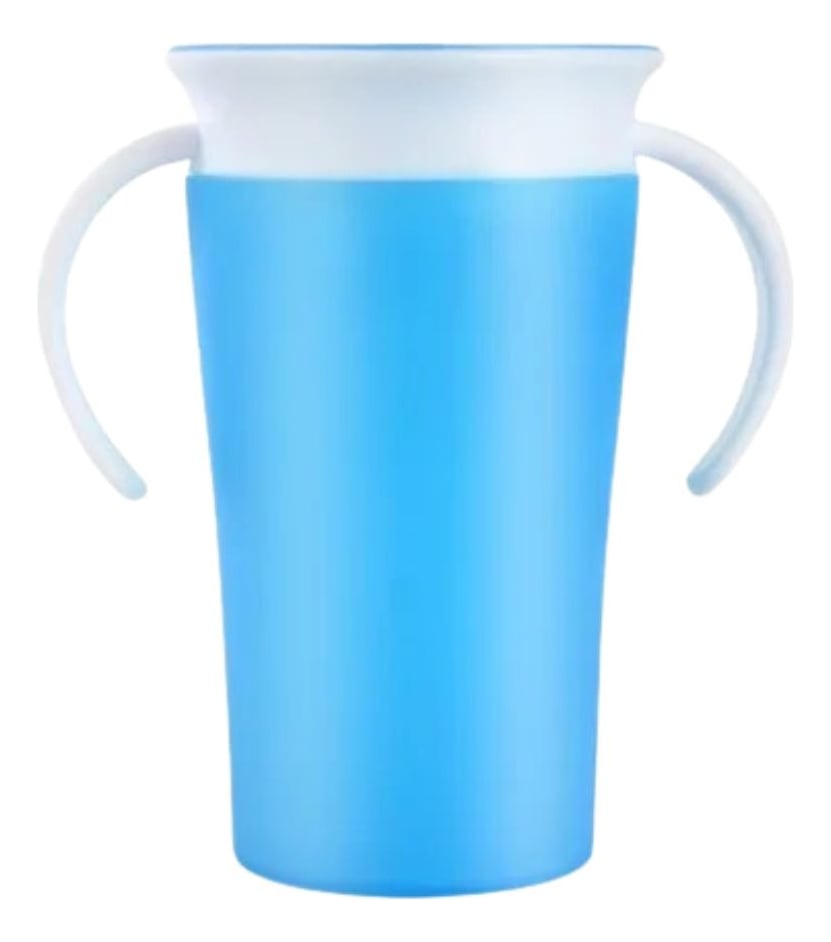 SET 2 VASOS 360 ANTIDERRAME PARA BEBE APRENDIZAJE LAU - 1