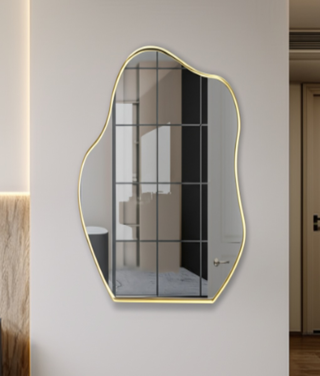 ESPEJO IRREGULAR DECORATIVO PARED MODERNO ASIMÉTRICO JHN - 2