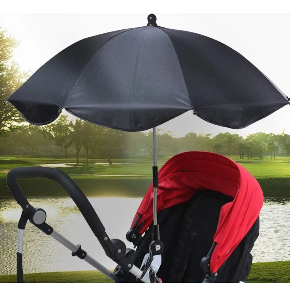 PROTECTOR SOMBRILLA UNIVERSAL CARRITO PARASOL PASEO BEBE LAU - 5