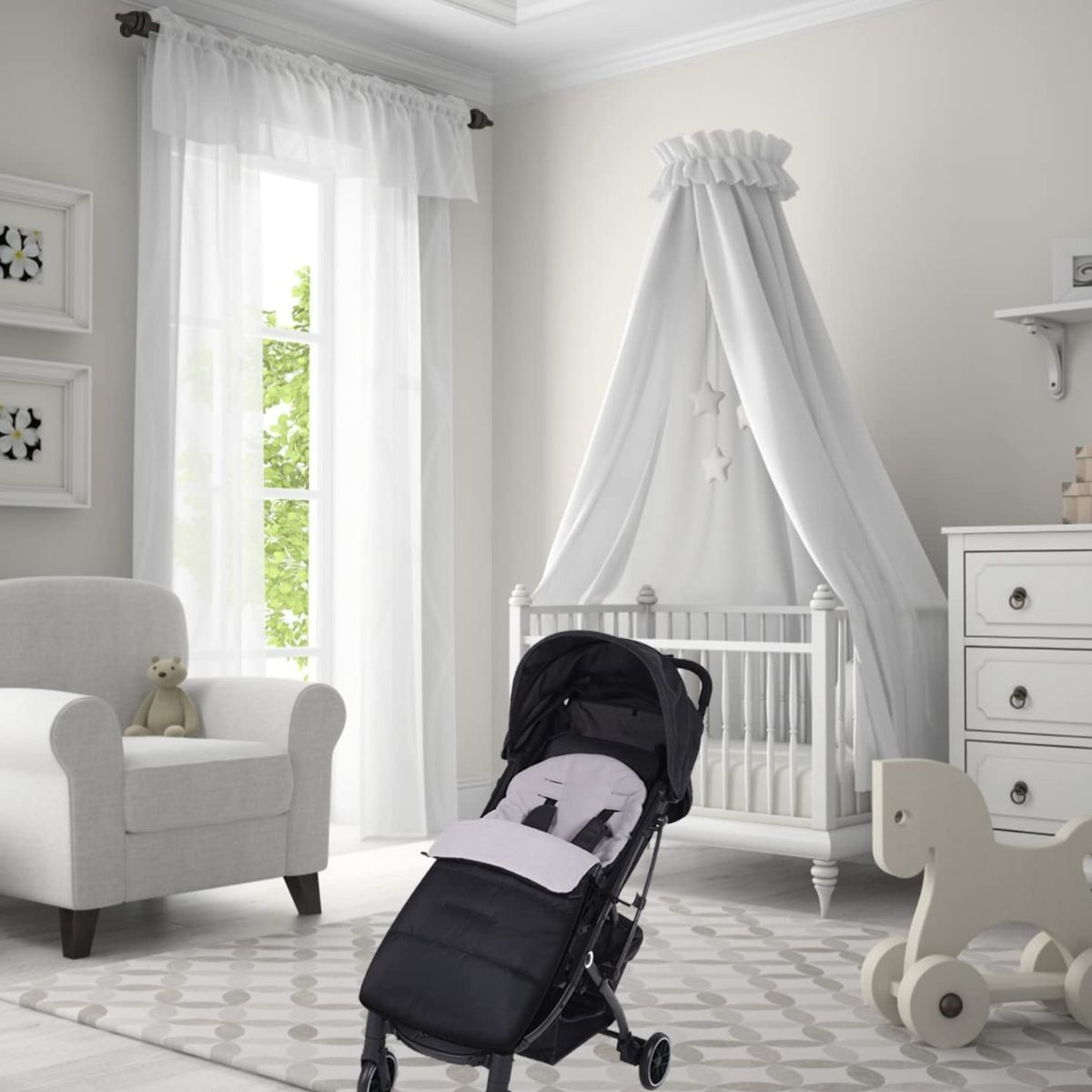 SACO DE DORMIR FUNDA TERMICA RESISTENTE CARRITO BEBE LAU - 6