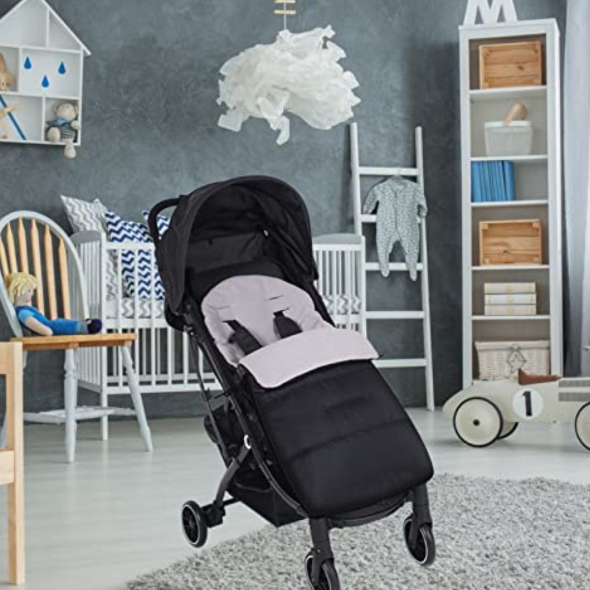 SACO DE DORMIR FUNDA TERMICA RESISTENTE CARRITO BEBE LAU - 7