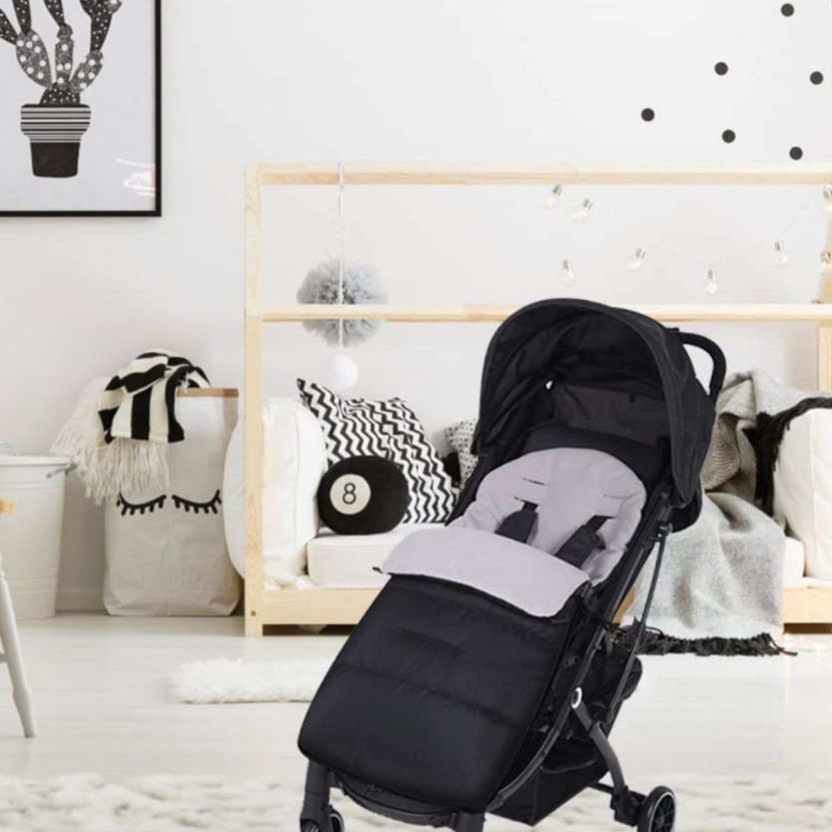 SACO DE DORMIR FUNDA TERMICA RESISTENTE CARRITO BEBE LAU - 8