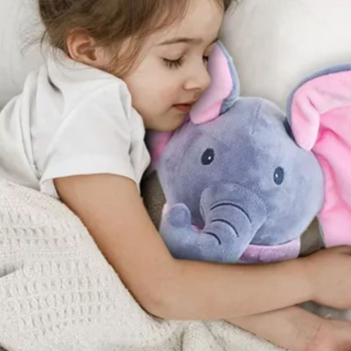 PELUCHE ELEFANTE OREJAS MOVILES MUSICAL INTERACTIVO BEBE LAU - 4