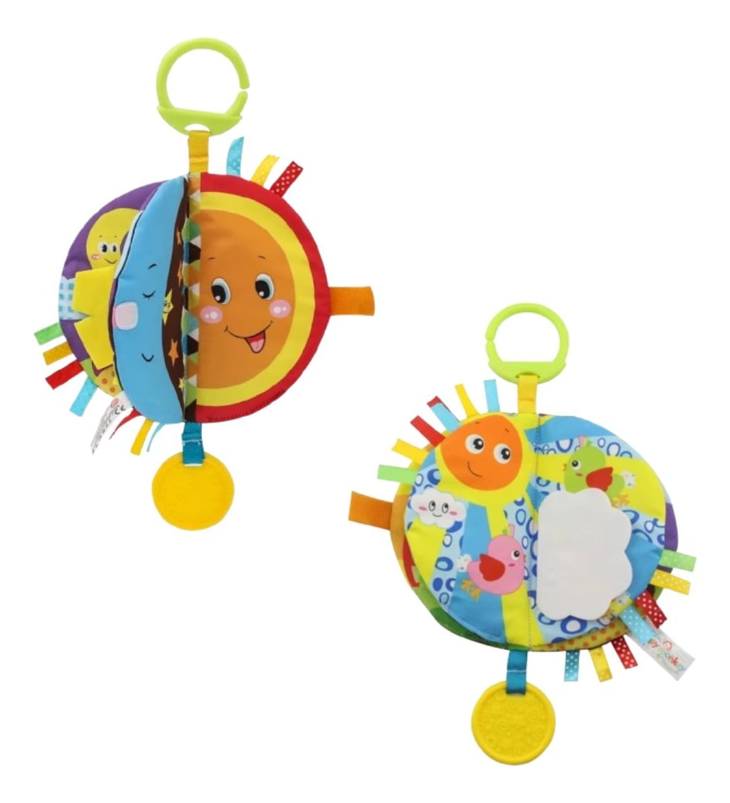 JUGUETE LIBRO DE TELA EDUCATIVO INTERACTIVO BEBE LAU - 5