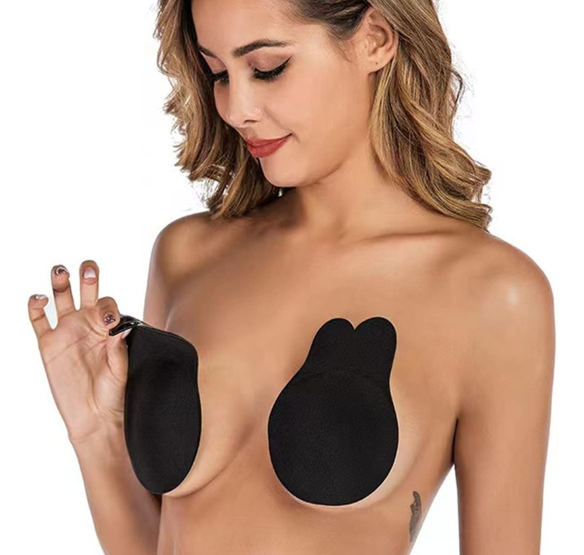 SET 5 LEVANTA BUSTO AUTOADHESIVA REUTILIZABLE INVISIBLE JHN - 4