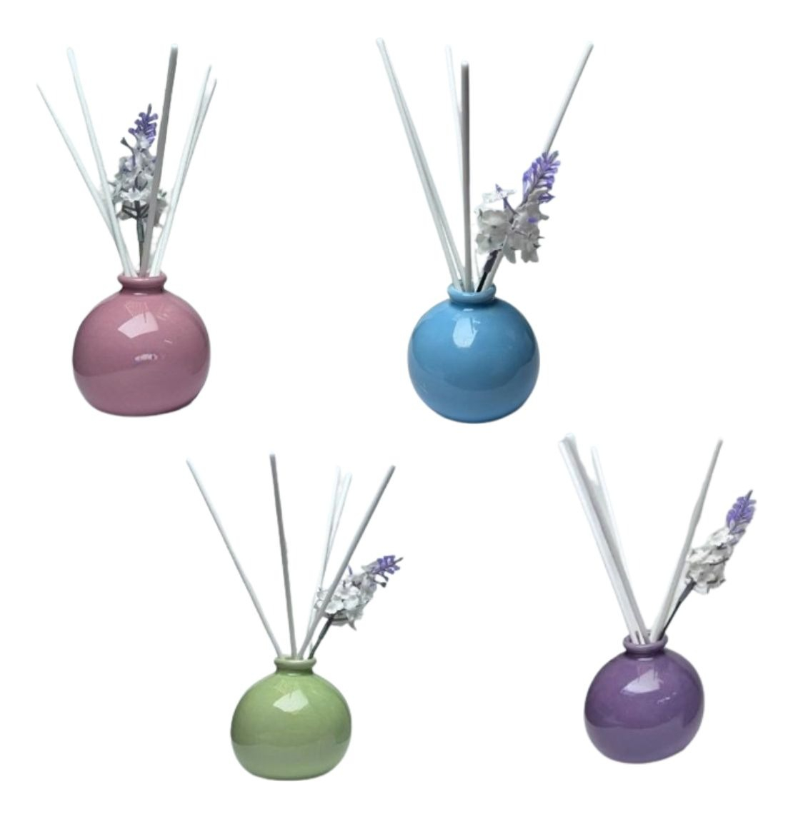 SET 2 AMBIENTADOR DIFUSOR AROMA ELEGANCIA FRAGANCIA JHN - 3