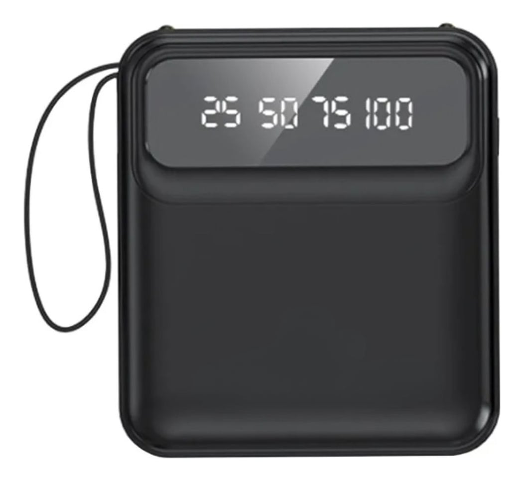 CARGADOR PORTATIL PANTALLA DIGITAL INTEGRADO PRACTICO JHN - 1