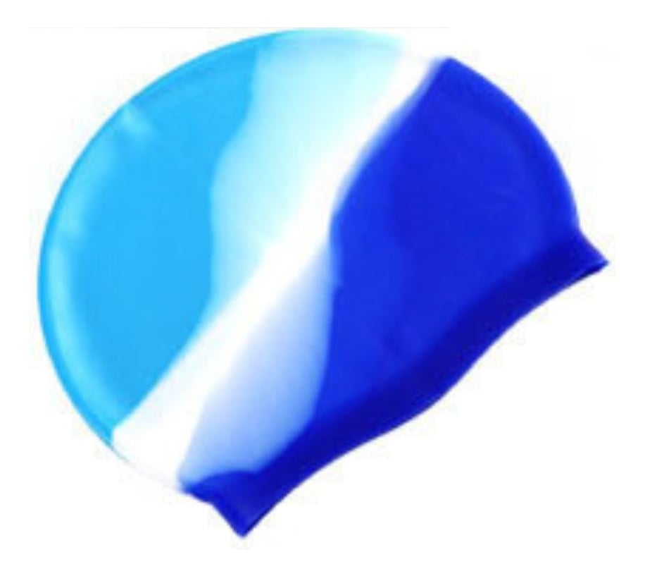 SET 4 GORRO NATACION UNISEX IMPERMEABLE ELASTICO JHN - 1