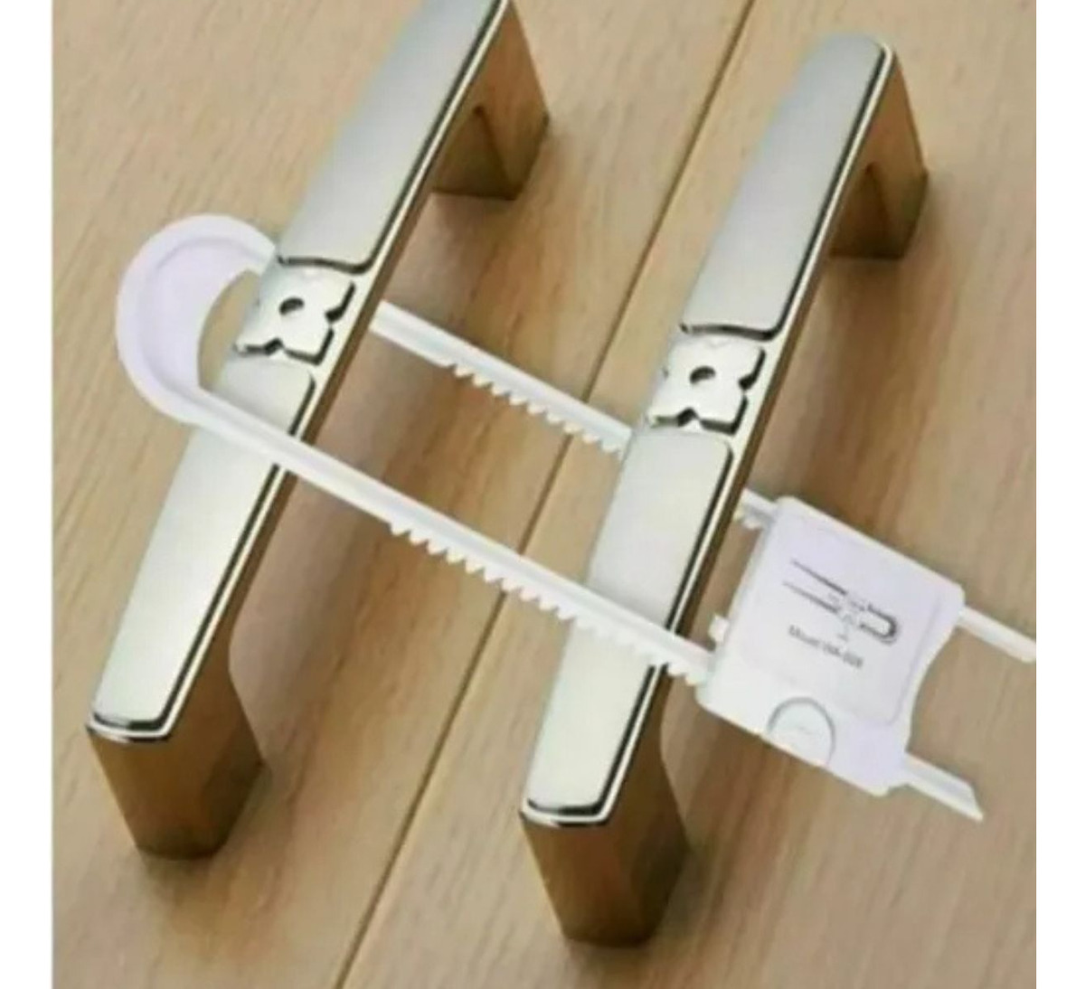 SET 4 CERRADURA SEGURIDAD PUERTA MUEBLE PROTECCION NIÑOS JHN - 9
