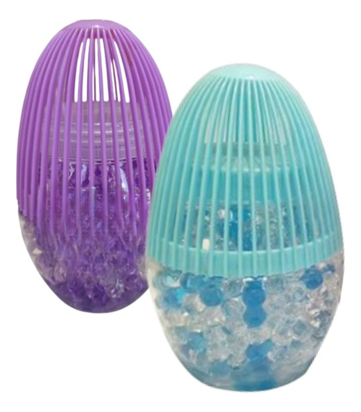 SET 4 AMBIENTADOR AROMATICO CUENTAS CRISTAL DECORATIVO JHN - 3