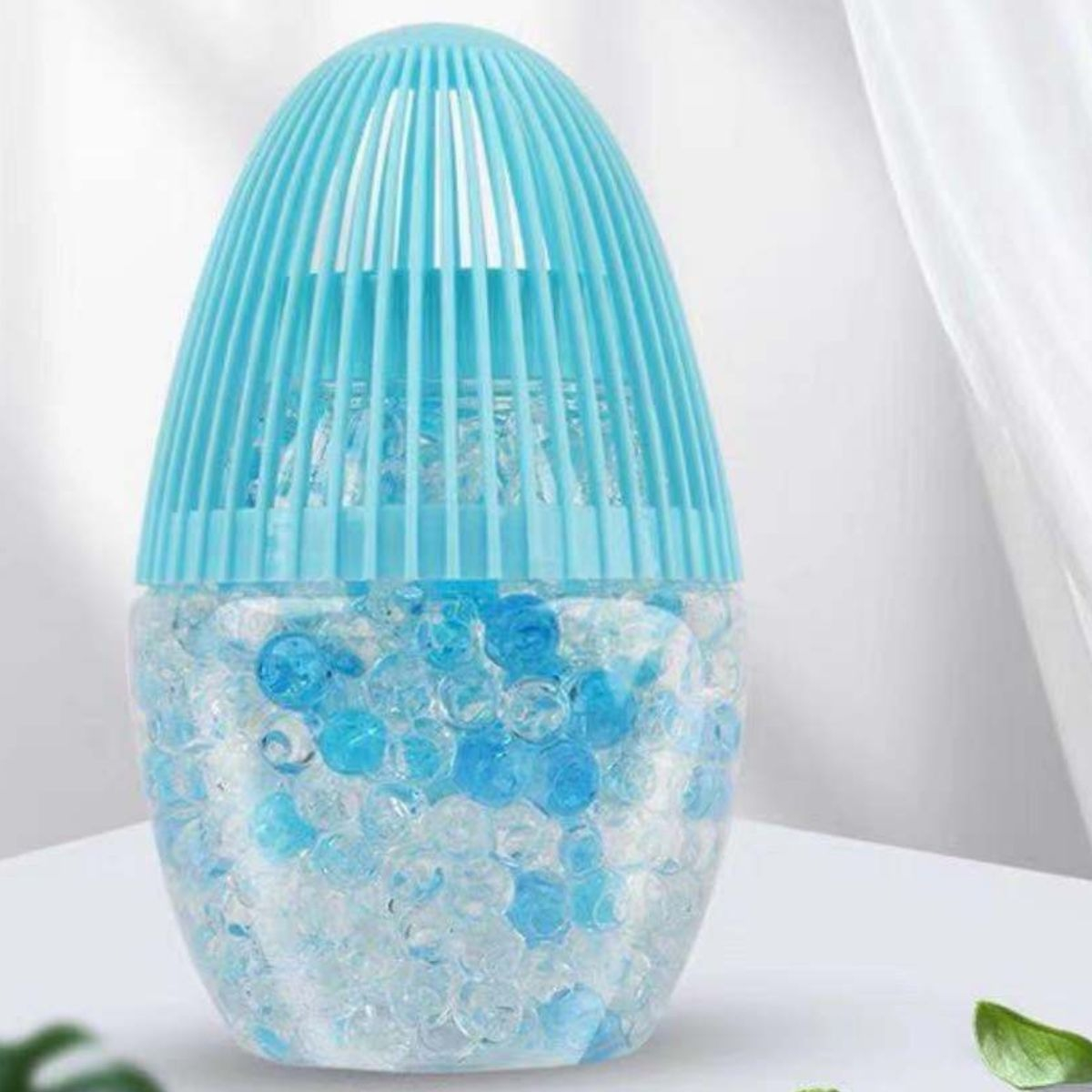 SET 4 AMBIENTADOR AROMATICO CUENTAS CRISTAL DECORATIVO JHN - 10