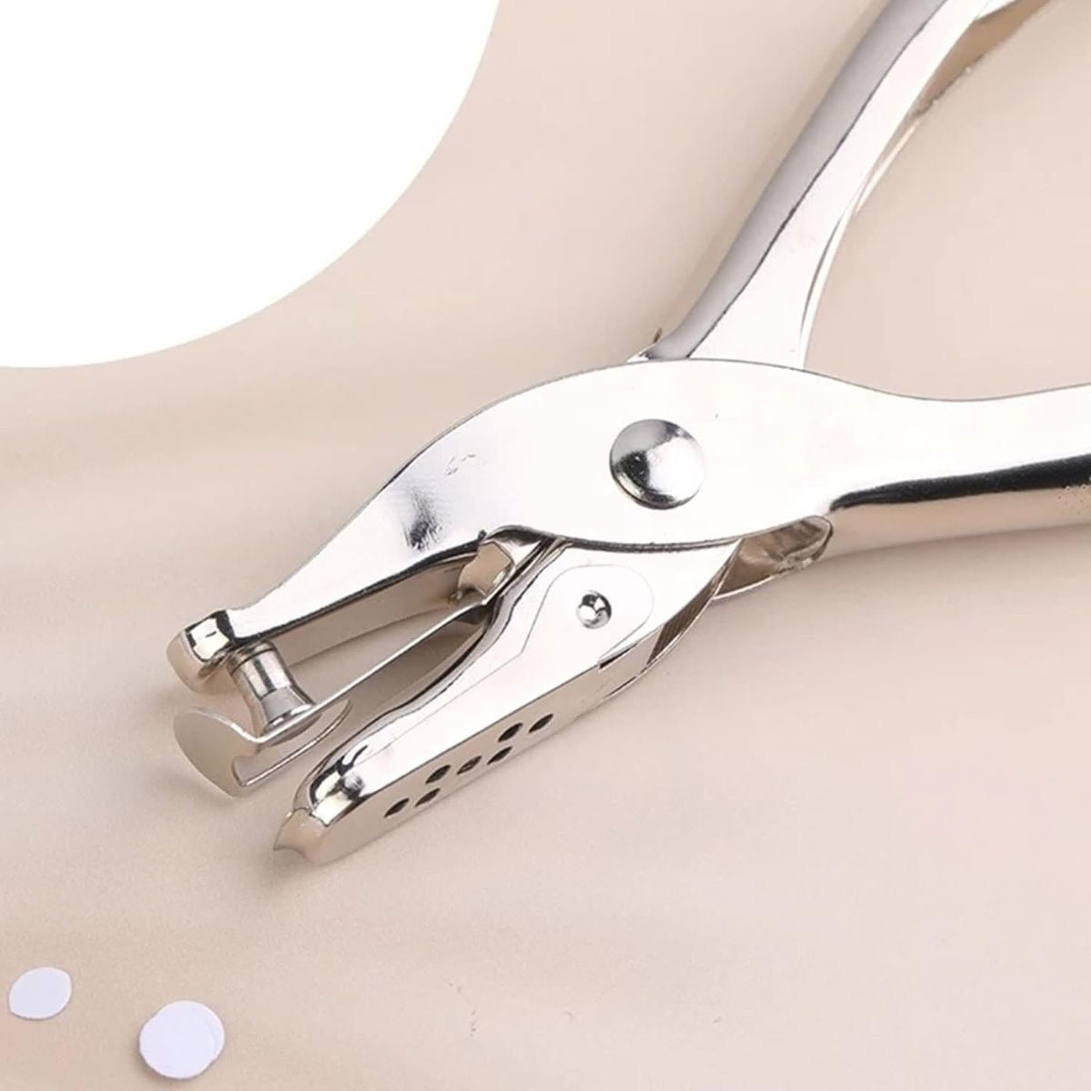 SET 4 PERFORADORA MANUAL TIPO ALICATE COMPACTA DURADERA JHN - 4