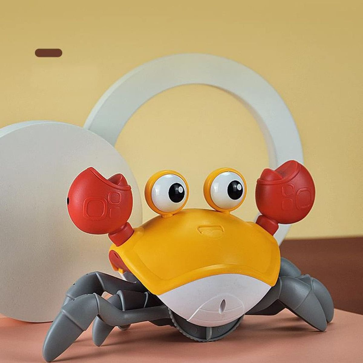 JUGUETE MUÑECO CANGREJO GATEANTE INTERACTIVO BEBE LAU - 5