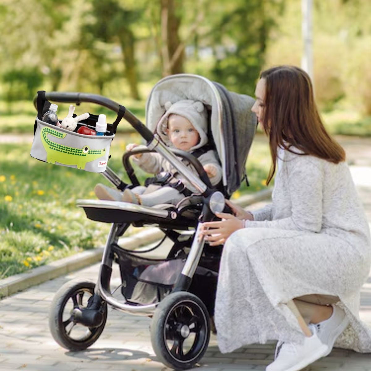 ORGANIZADOR DE CARRITO PRACTICO PASEO BEBE LAU - 2