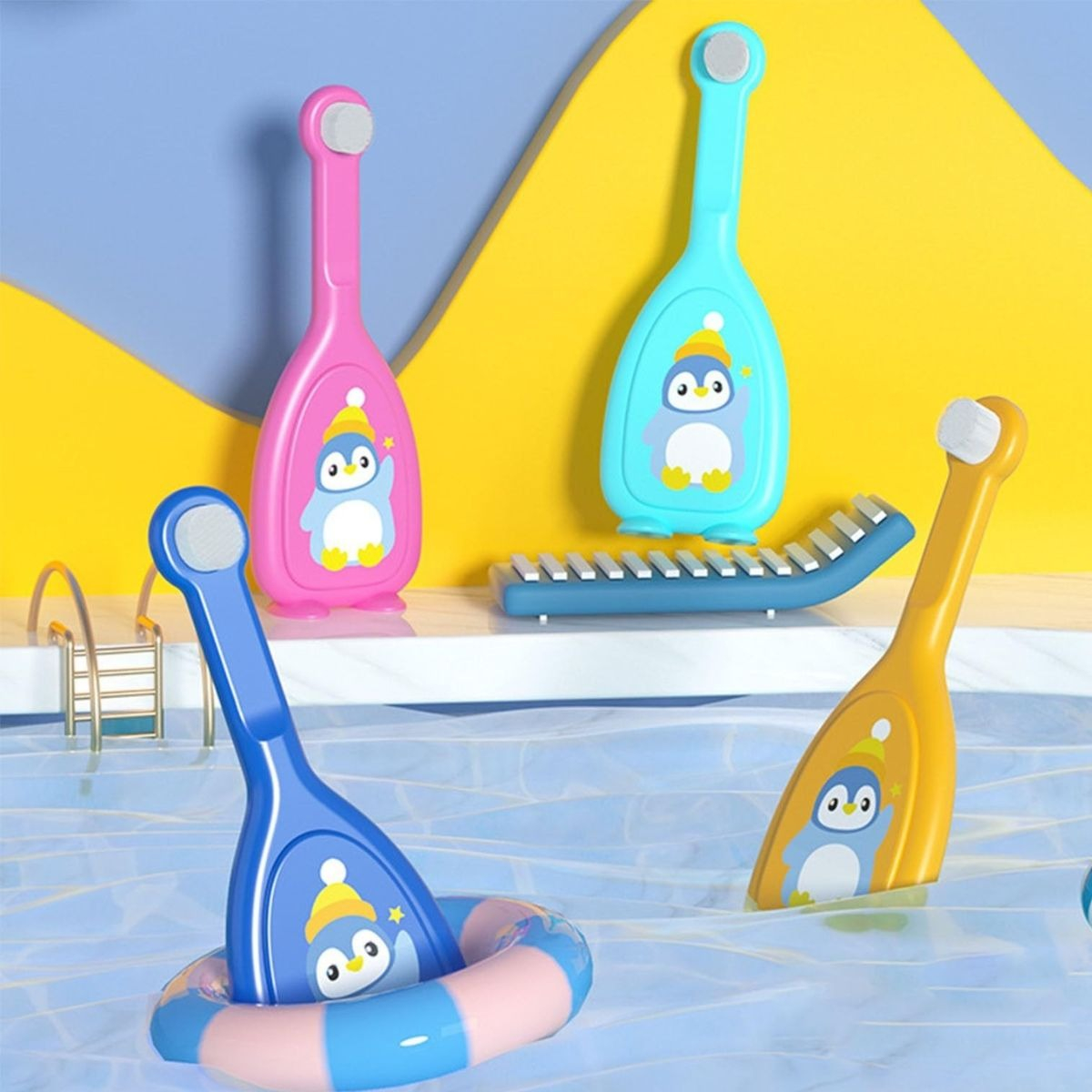SET 5 CEPILLOS DE DIENTES INFATIL SUAVE PARA NIÑOS LAU - 7