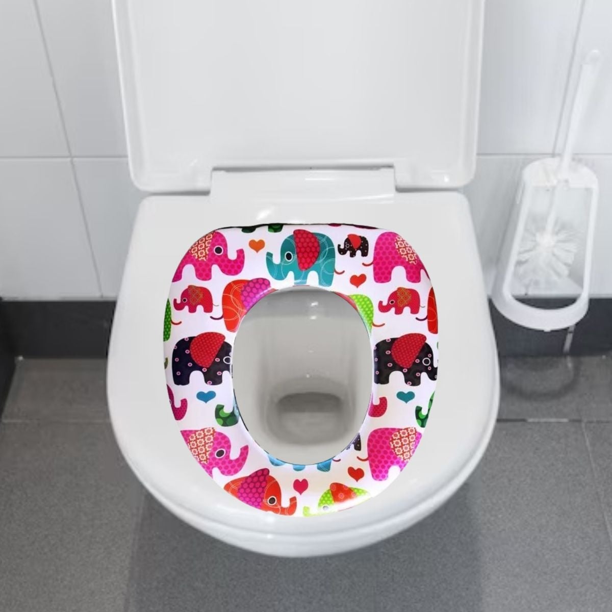 SET 2 ASIENTO ADAPTADOR PARA WC SUAVE NIÑOS LAU - 4