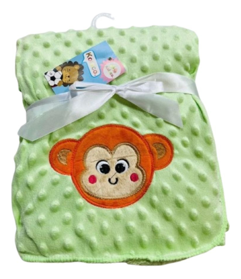 MANTA DE POLAR INFANTIL SUAVE ABRIGO PARA BEBE LAU - 6