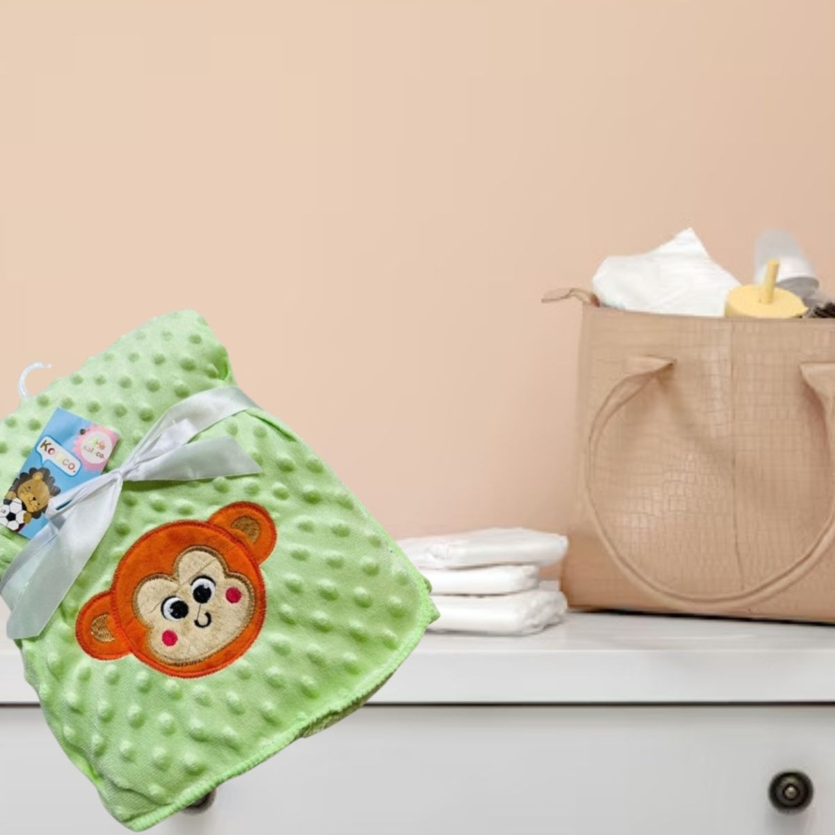 MANTA DE POLAR INFANTIL SUAVE ABRIGO PARA BEBE LAU - 10