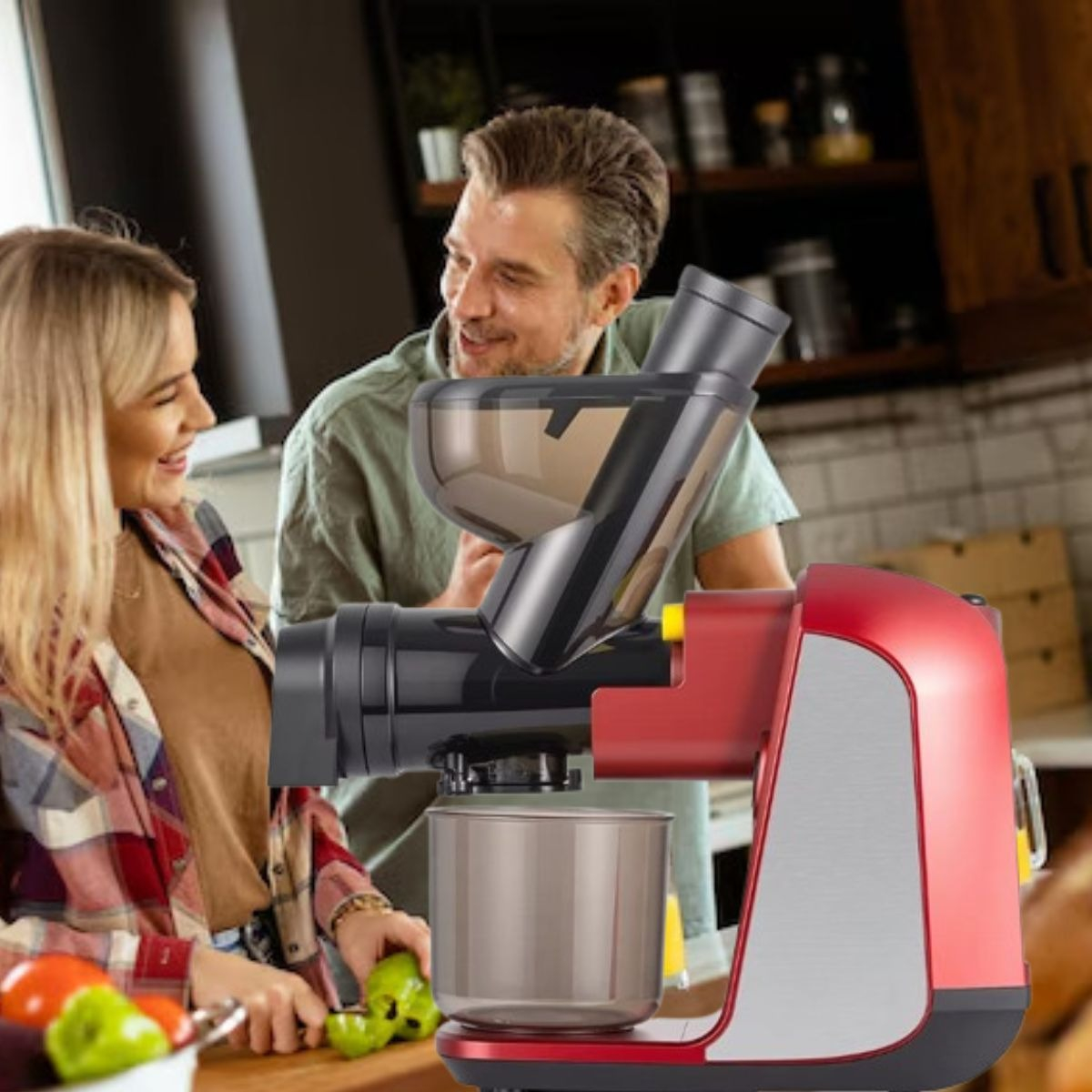 EXPRIMIDOR DE JUGOS LENTO FRUTAS VERUDRAS COCINA LAU - 2