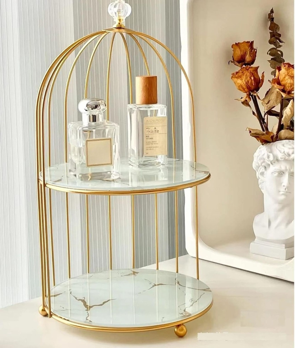 ORGANIZADOR JOYAS MULTIFUNCIONAL MAQUILLAJE JAULA JHN - 9