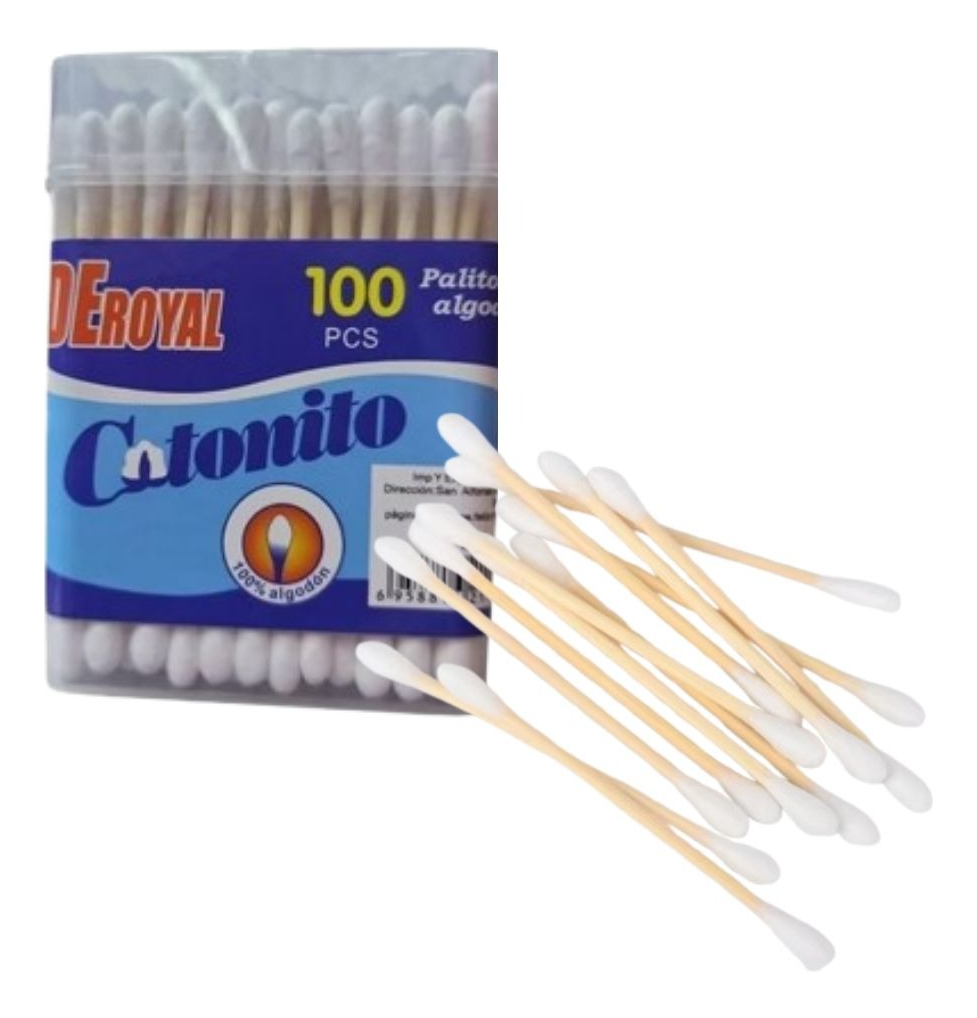 SET 18 CAJAS DE HISOPOS COTONITO X100 PZAS ALGODON SUAVE LAU - 1