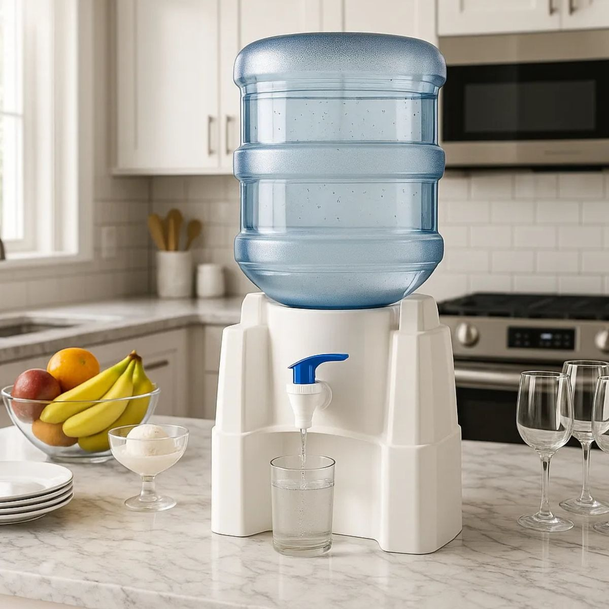 DISPENSADOR DE AGUA SOPORTE BOTELLONES DE AGUA HOGAR LAU - 8