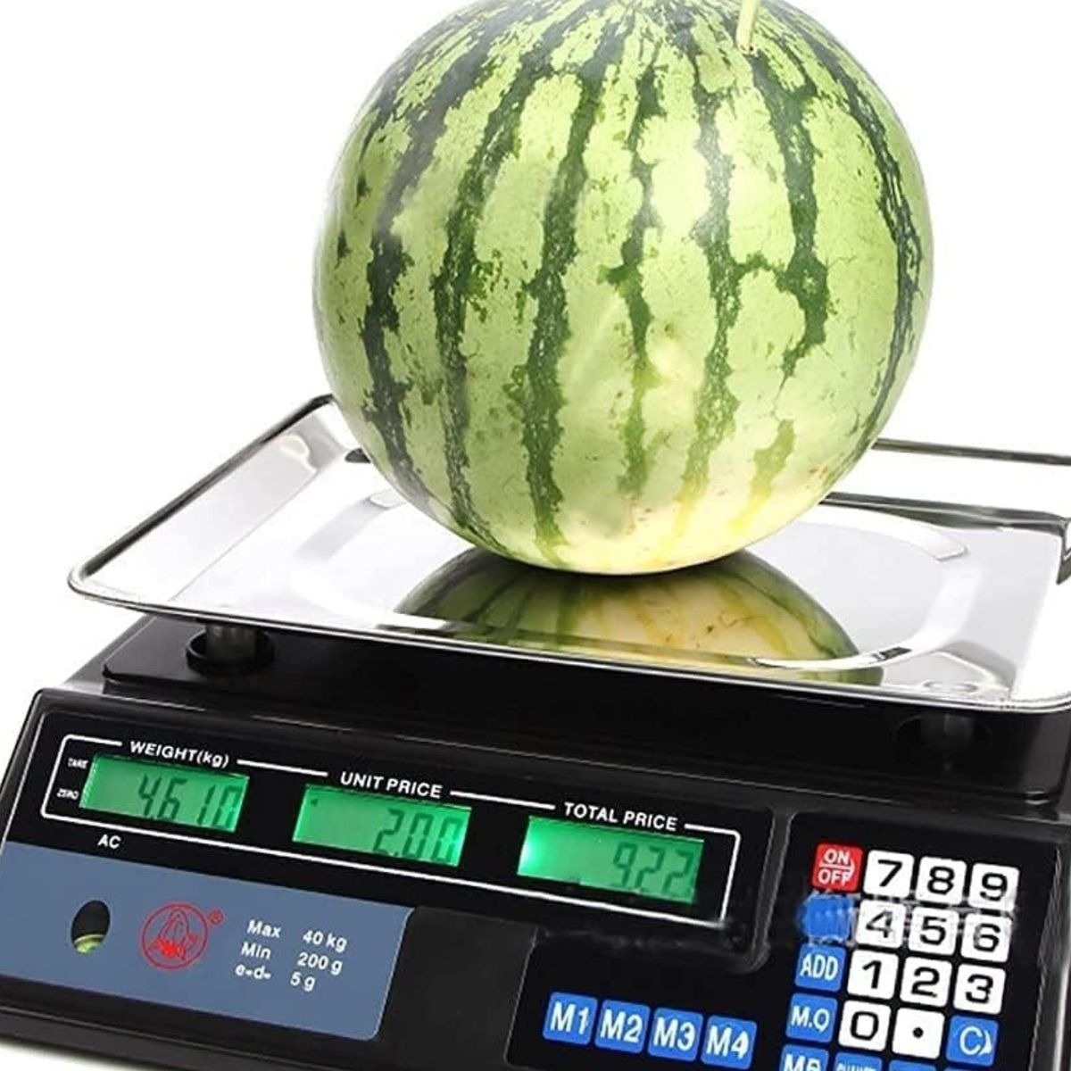 BALANZA BASCULA DIGITAL ALIMENTOS PANTALLA LED PESAJE LAU - 5